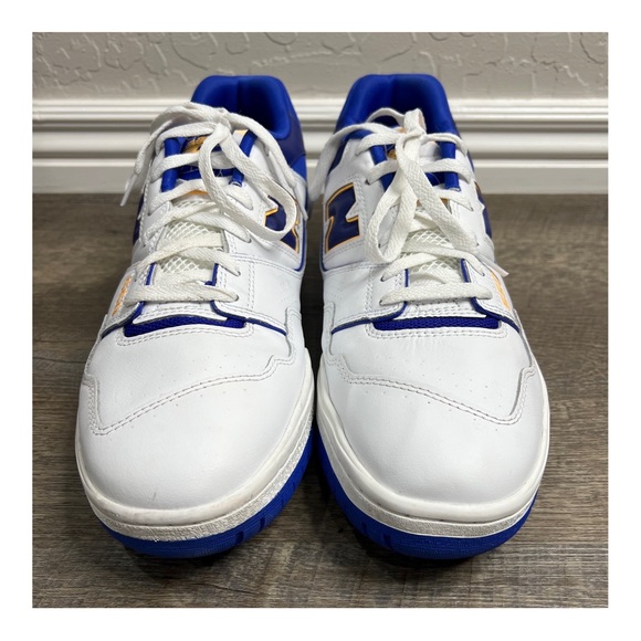 New Balance 550 Lakers White Infinity Blue Size 13 Shoes BB550WTN - Picture 3 of 8